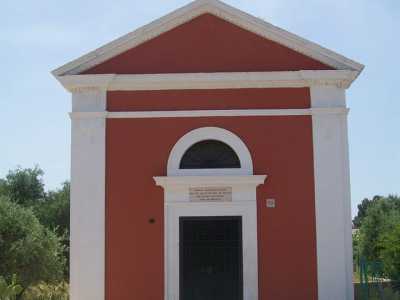 La Cappella della Madonna degli Angeli, aperta esclusivamente in occasione della festa patronale di Cozze